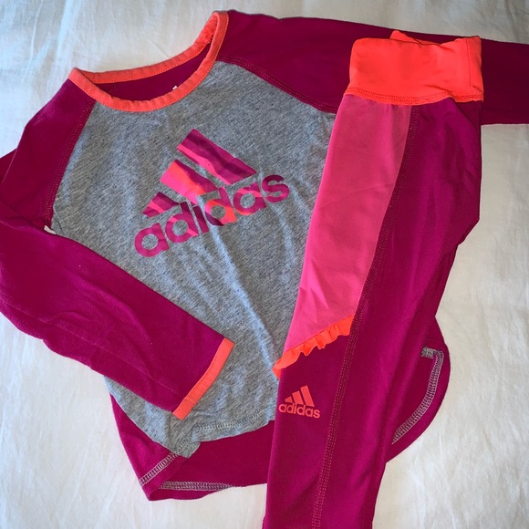 🌸SOLD🌸Adidas toddler girl set - Picture 1 of 2